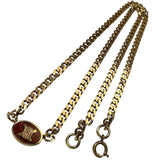 CELINE Triomphe Necklace, GP, 13.8g, 43cm, Women's
 [Used] [Makoto Pawn Shop] [GD]




 [MiMi] 