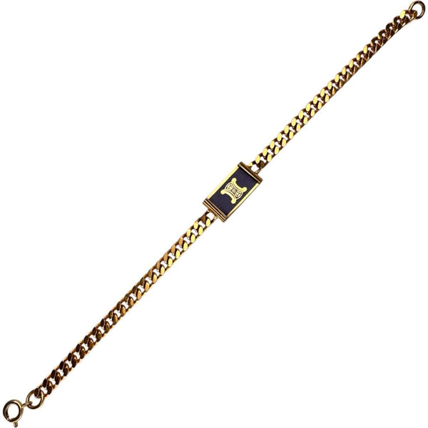 【CELINE/セリーヌ】 トリオンフ プレート 喜平 ブレスレット GP 14.6g 18.5cm レディース
【中古】【真子質店】【GD】




【ITI】