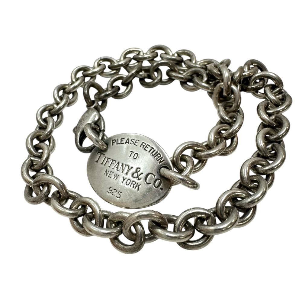 ティファニー リターントゥ オーバルタグ チョーカー TIFFANY&Co./ティファニー】 リターントゥ オーバルタグ チョーカー