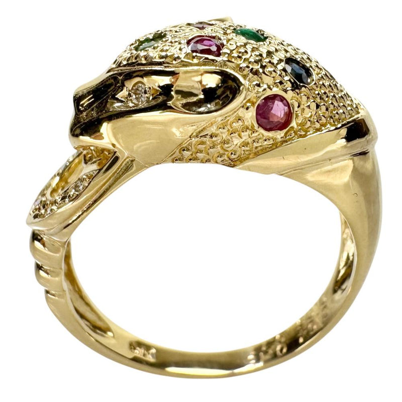 13号 パンサー ダイヤモンド 0.04ct ルビー/サファイア/エメラルド 0.15/0.11/0.06ct リング・指輪 K18ゴールド 18金 5.4g レディース
【中古】【真子質店】【NN】




【KIMo】