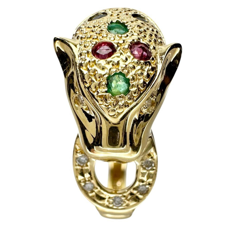 13号 パンサー ダイヤモンド 0.04ct ルビー/サファイア/エメラルド 0.15/0.11/0.06ct リング・指輪 K18ゴールド 18金 5.4g レディース
【中古】【真子質店】【NN】




【KIMo】