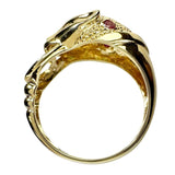 13号 パンサー ダイヤモンド 0.04ct ルビー/サファイア/エメラルド 0.15/0.11/0.06ct リング・指輪 K18ゴールド 18金 5.4g レディース
【中古】【真子質店】【NN】




【KIMo】