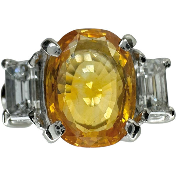 14号 スリランカ産イエローサファイア 2.12ct ダイヤモンド 0.632ct リング・指輪 Pt900プラチナ 8.8g レディース
【中古】【真子質店】【NN】




【IMoDx】