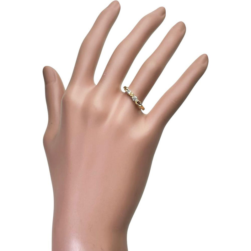 12号 イエローダイヤモンド（天然カラー） 0.30ct ダイヤモンド 0.17ct リング・指輪 K18ゴールド 18金 2.3g レディース
【中古】【真子質店】【NN】




【SMaMo】