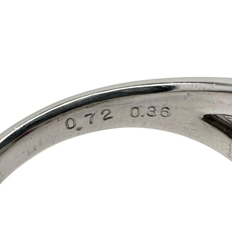 21号 ビルマ産ルビー 0.72ct ダイヤモンド 計0.36ct リング・指輪 K18WGホワイトゴールド 18金 9.0g レディース 【中古】【真子質店】【NN】 【IMoDx】