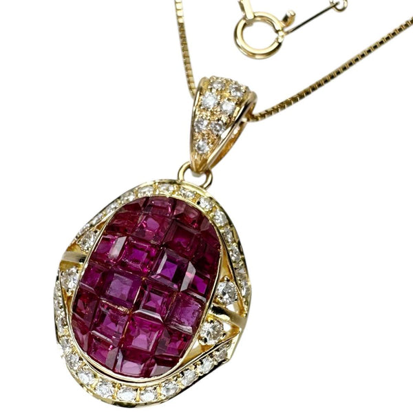 ルビー ダイヤモンド ネックレス K18ゴールド 18金 7.6g 45cm レディース
【中古】【真子質店】【NN】




【ITIx】