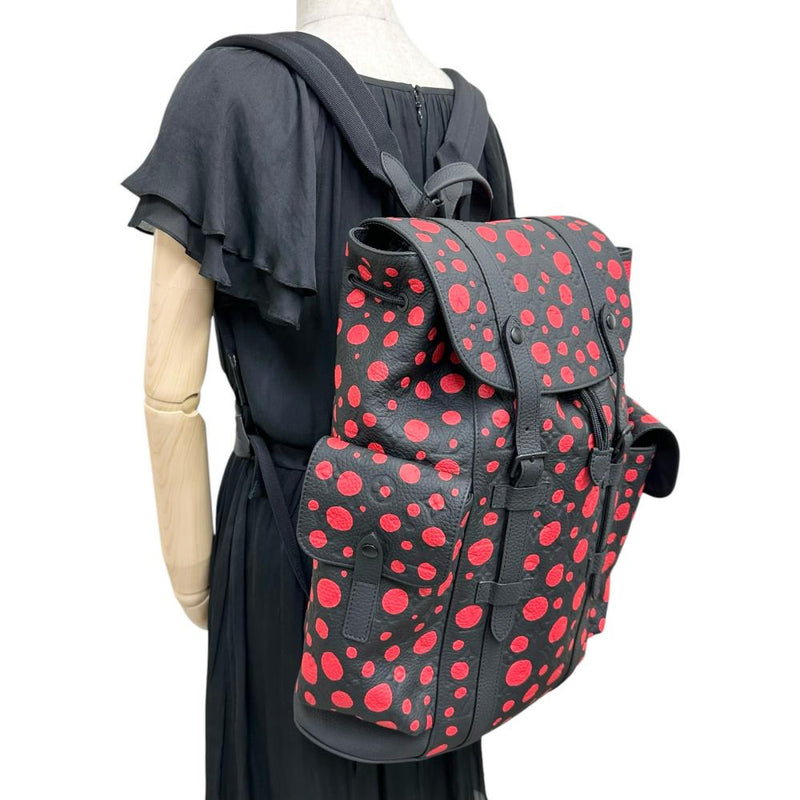 【LOUIS VUITTON/ルイ・ヴィトン】 LV×YK 草間彌生 クリストファーMM モノグラムアンプラント M21978  リュック・デイパック レザー ブラック/レッド レディース【中古】【真子質店】【BL】




【MoMoxx】