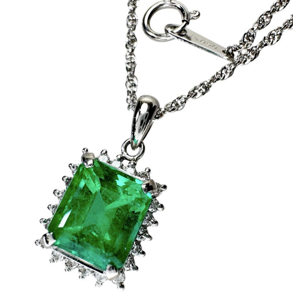 エメラルド 2.79ct ダイヤモンド 計0.21ct ネックレス Pt850プラチナ/(トップ分析済み) 6.4g 43cm レディース
【中古】【真子質店】【NN】




【TMaMoD】