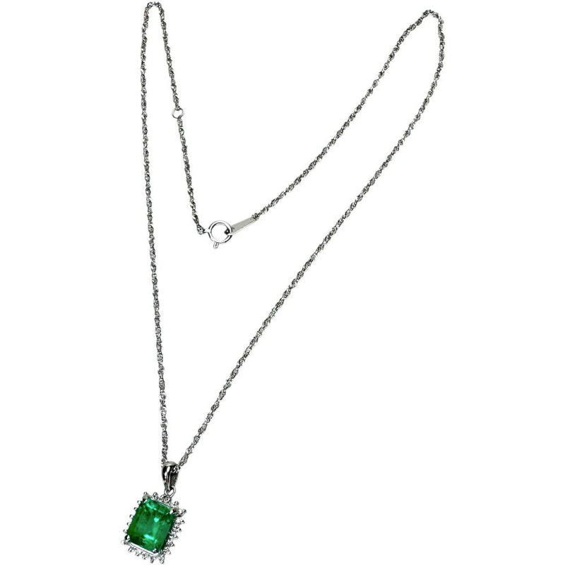 エメラルド 2.79ct ダイヤモンド 計0.21ct ネックレス Pt850プラチナ/(トップ分析済み) 6.4g 43cm レディース
【中古】【真子質店】【NN】




【TMaMoD】