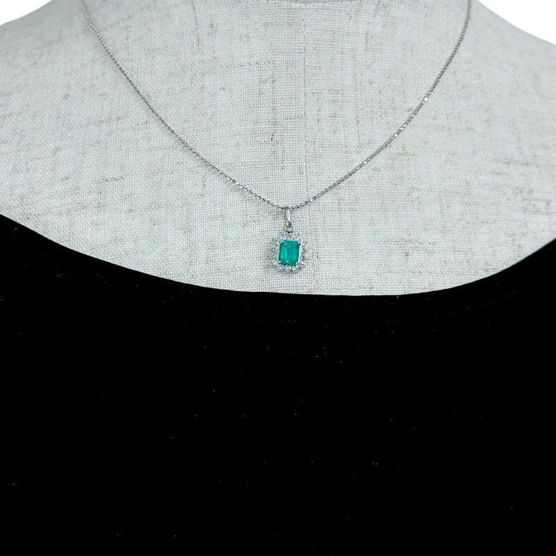 エメラルド 0.57ct ダイヤモンド 0.28ct ネックレス Pt850プラチナ 3.3g 40cm レディース
【中古】【真子質店】【NN】




【MaSY】