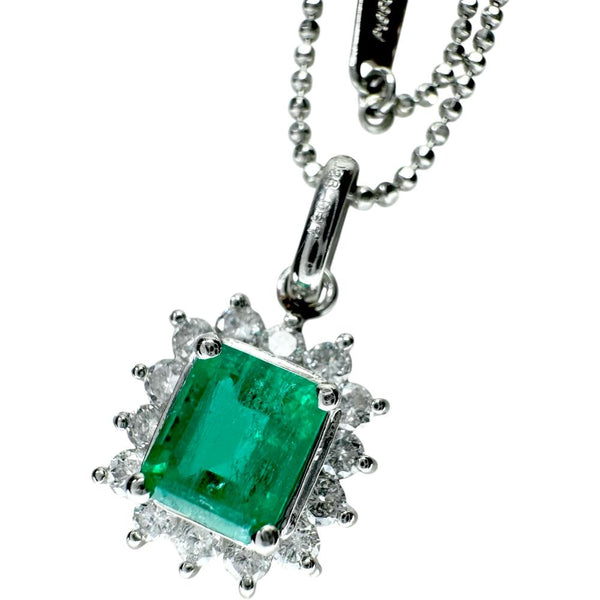 エメラルド 0.57ct ダイヤモンド 0.28ct ネックレス Pt850プラチナ 3.3g 40cm レディース
【中古】【真子質店】【NN】




【MaSY】