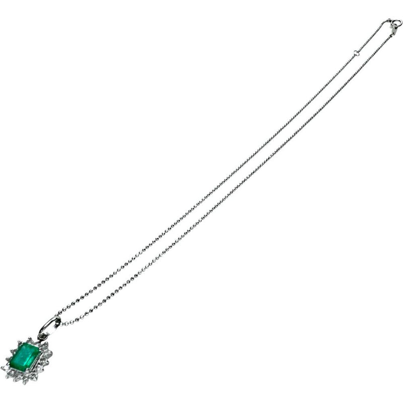 エメラルド 0.57ct ダイヤモンド 0.28ct ネックレス Pt850プラチナ 3.3g 40cm レディース
【中古】【真子質店】【NN】




【MaSY】