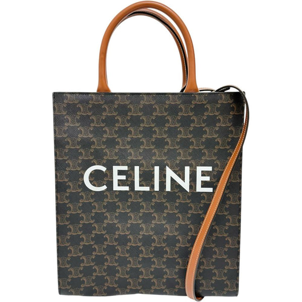 【CELINE/セリーヌ】 バーティカルカバ ミディアム  2WAYショルダー トリオンフキャンバス ハンドバッグ PVC/カーフ ブラウン/ゴールド金具 レディース【中古】【真子質店】【GD】




【MiMoMi】