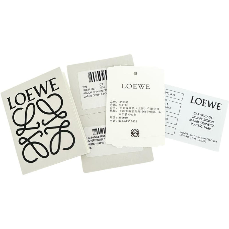 LOEWE/ロエベ】 ラージダブルポーチ 109.54.M33 ショルダーバッグ