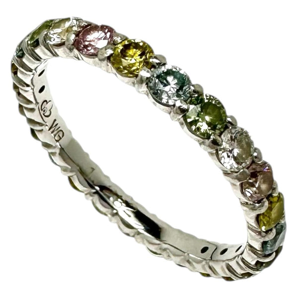 11.5号 フルサークル ダイヤモンド(トリートメント含) 計1.282ct リング・指輪 K18WGホワイトゴールド 18金/(分析済) 2.2g レディース
【中古】【真子質店】【NN】




【TMix】