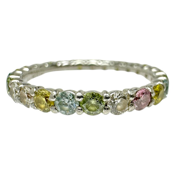 11.5号 フルサークル ダイヤモンド(トリートメント含) 計1.282ct リング・指輪 K18WGホワイトゴールド 18金/(分析済) 2.2g レディース
【中古】【真子質店】【NN】




【TMix】