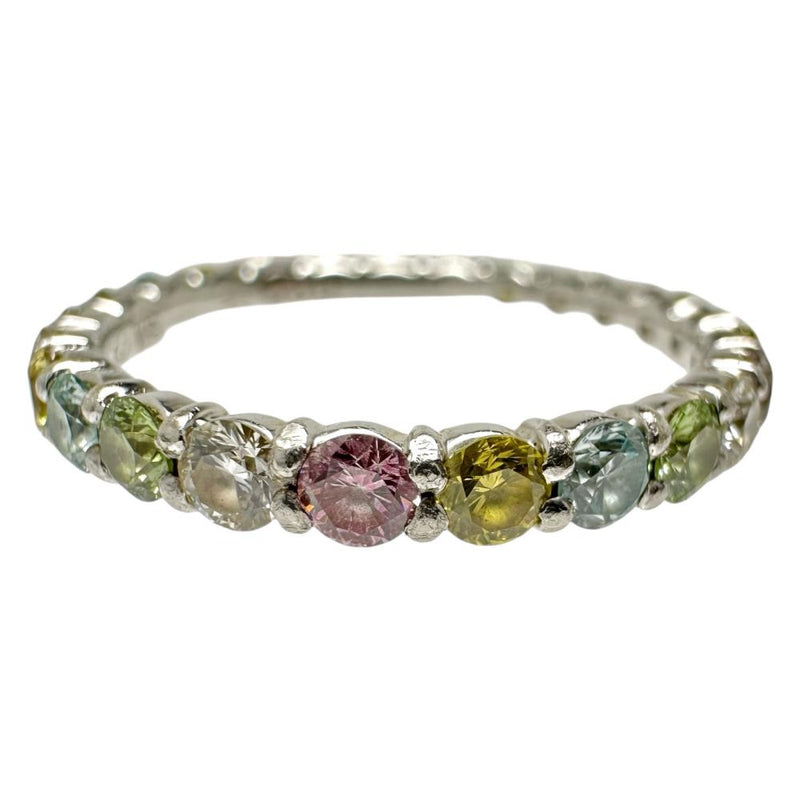 11.5号 フルサークル ダイヤモンド(トリートメント含) 計1.282ct リング・指輪 K18WGホワイトゴールド 18金/(分析済) 2.2g レディース
【中古】【真子質店】【NN】




【TMix】