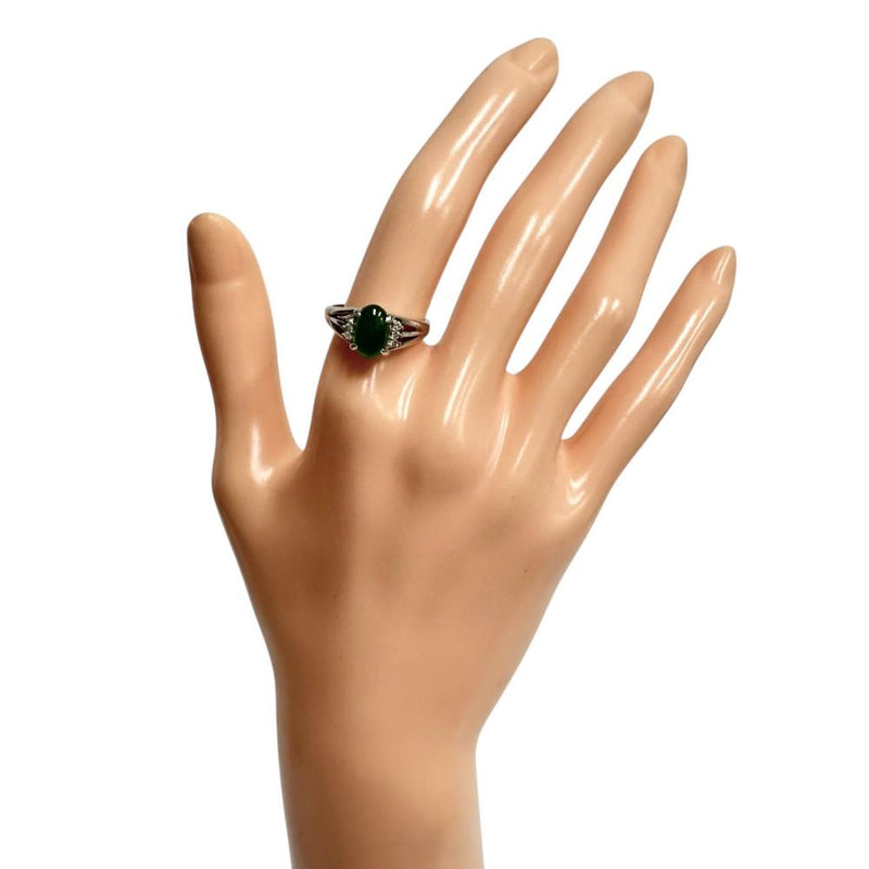 10.5号 三越ジュエリー ヒスイ 1.18ct ダイヤモンド 計0.07ct リング・指輪 Pt900プラチナ 5.7g レディース
【中古】【真子質店】【NN】




【MaxMi】