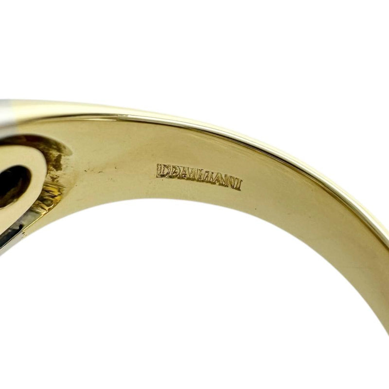14号【Damiani/ダミアーニ】 パヴェ ダイヤモンド リング・指輪 K18ゴールド 18金/K18WGホワイトゴールド 18金 7.2g レディース 【中古】【真子質店】【BL】 【IYMox】