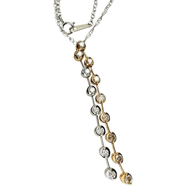 ダイヤモンド 0.50ct ネックレス K18WGホワイトゴールド 18金/K18YGイエローゴールド 18金 3.0g 40cm レディース
【中古】【真子質店】【NN】




【DDx】
【ex】