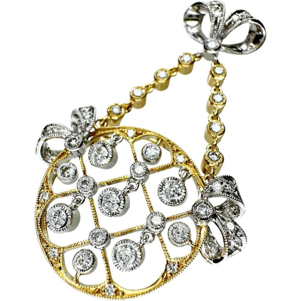【Ponte Vecchio/ポンテヴェキオ】 リボン ダイヤモンド 0.70ct ペンダントトップ K18YGイエローゴールド 18金/K18WGホワイトゴールド 18金 6.6g レディース
【中古】【真子質店】【NN】




【SYMi】