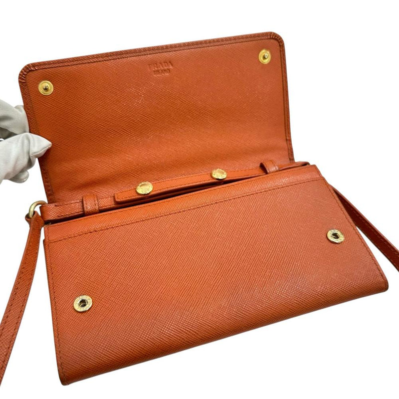 【PRADA/プラダ】 1M1437 ロングショルダーウォレット 長財布 サフィアーノレザー/GP オレンジ/ゴールド金具 レディース【中古】【真子質店】【GD】




【IMiK】