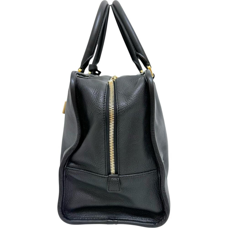 【LOEWE/ロエベ】 アマソナ36 ハンドバッグ レザー ブラック レディース【中古】【真子質店】【BL】 【MoKT】