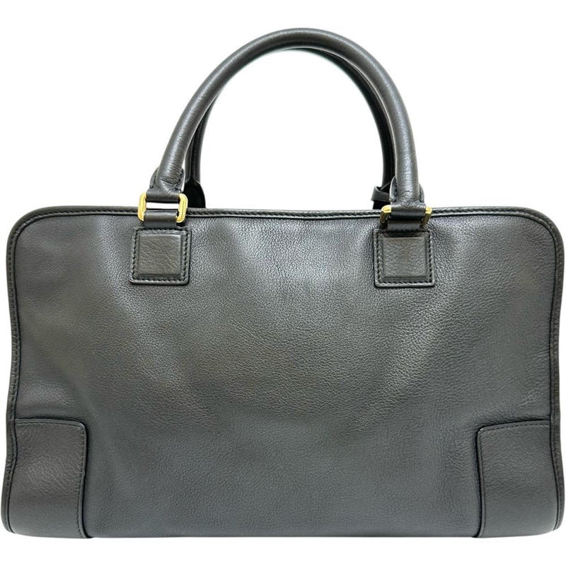 【LOEWE/ロエベ】 アマソナ36 ハンドバッグ レザー ブラック レディース【中古】【真子質店】【BL】 【MoKT】