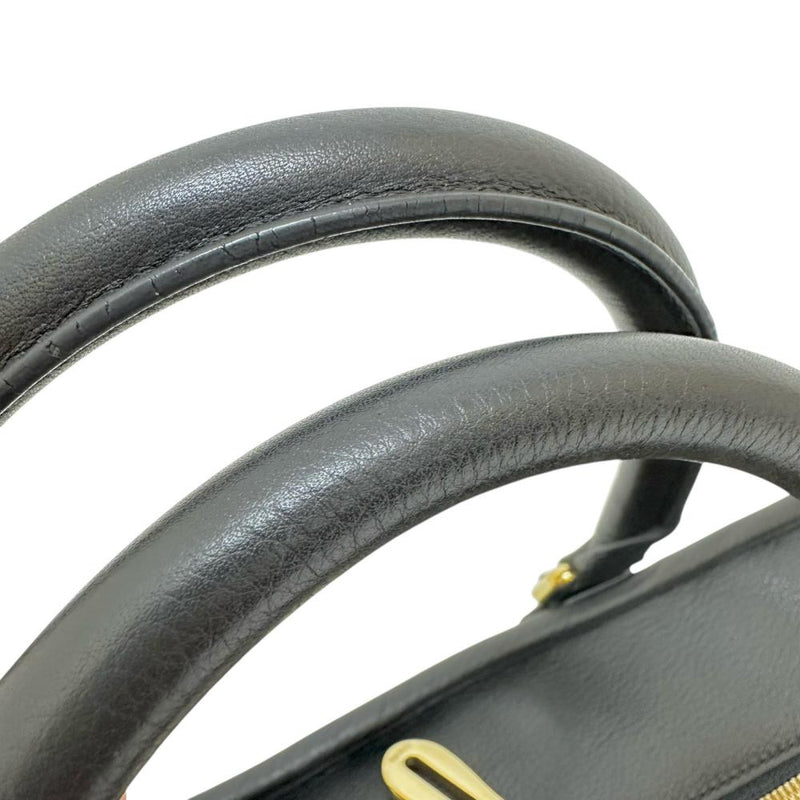 【LOEWE/ロエベ】 アマソナ36 ハンドバッグ レザー ブラック レディース【中古】【真子質店】【BL】 【MoKT】