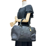 【LOEWE/ロエベ】 アマソナ36 ハンドバッグ レザー ブラック レディース【中古】【真子質店】【BL】 【MoKT】