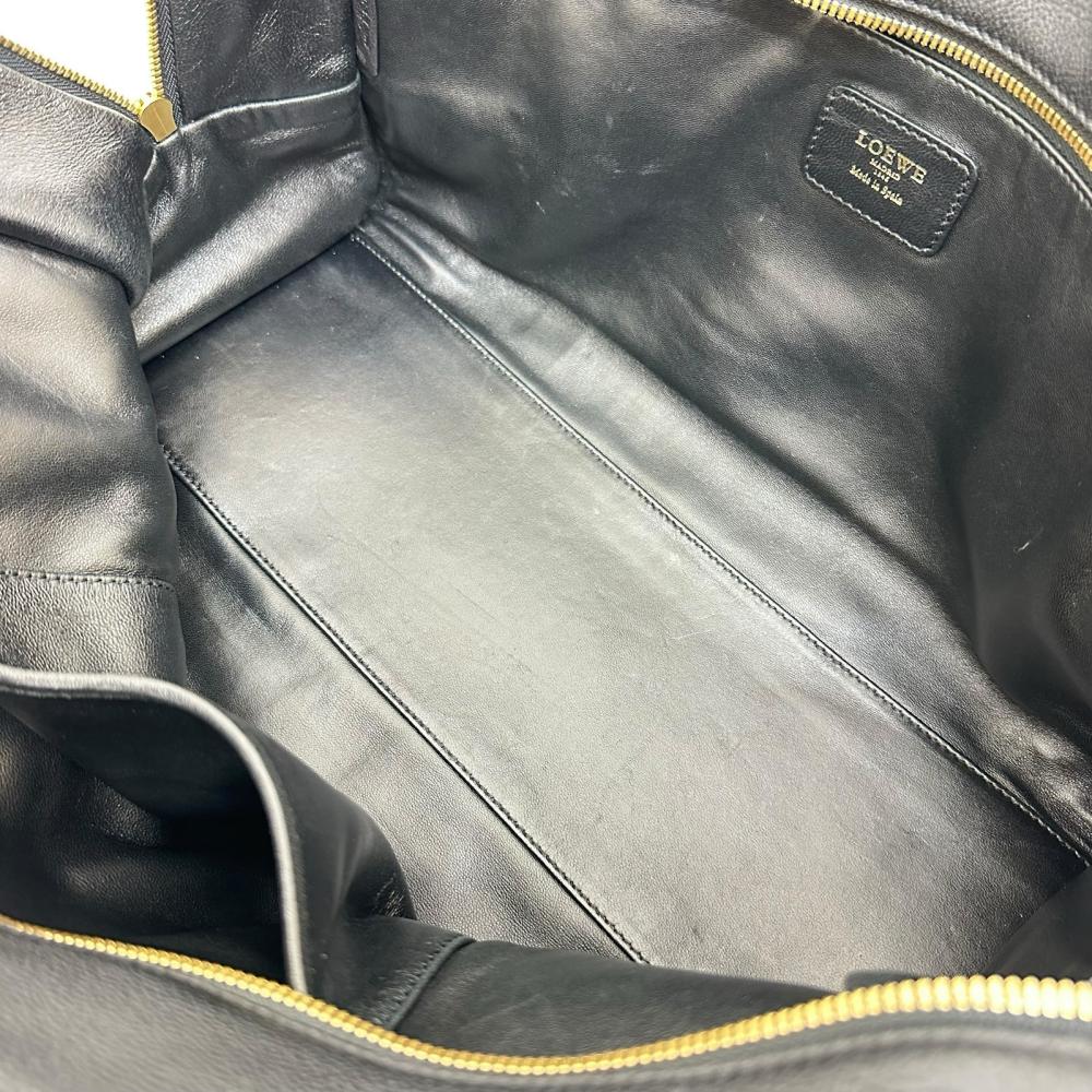 LOEWE/ロエベ】 アマソナ36 ハンドバッグ レザー ブラック レディース