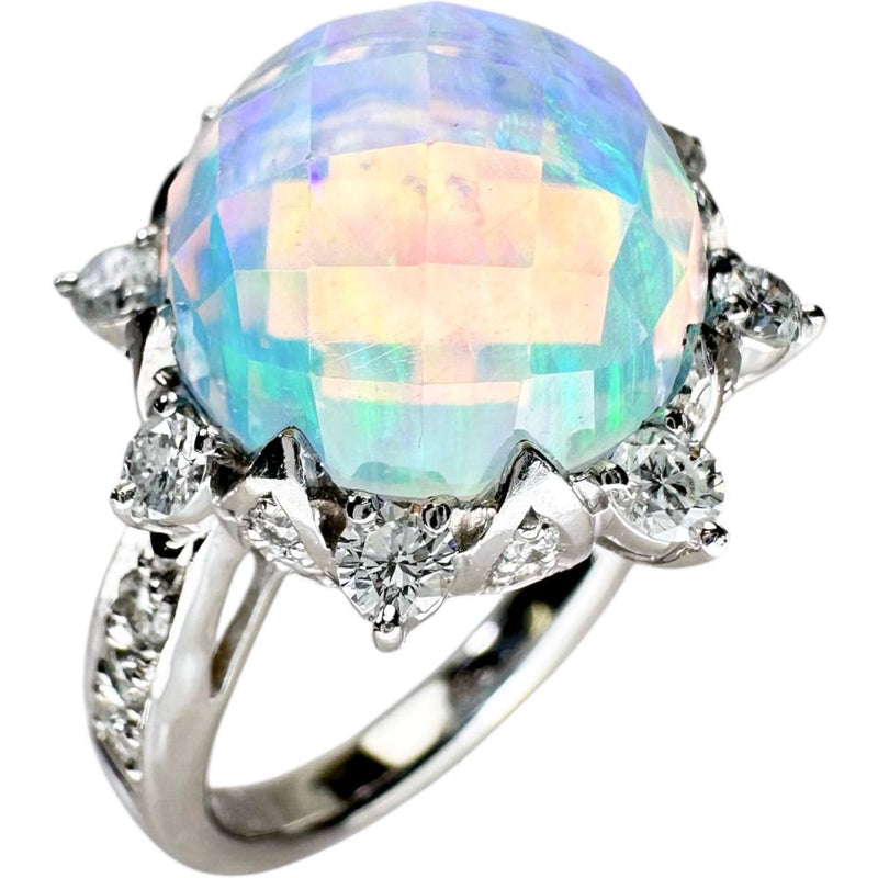 12.5号 合成オパール 5.00ct ダイヤモンド 計0.67ct リング・指輪 K18WGホワイトゴールド 18金 8.0g レディース
【中古】【真子質店】【NN】




【SMaMo】