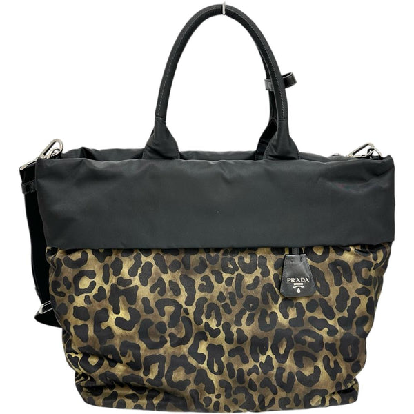 【PRADA/プラダ】 リバーシブル トートバッグ B4521V  2WAY ショルダー ハンドバッグ ナイロン ブラック/カーキ系/ヒョウ柄/レオパード レディース【中古】【真子質店】【BL】




【MoMox】