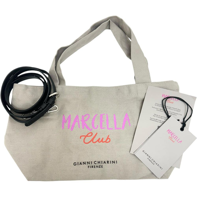 【GIANNI CHIARINI/ジャンニキャリーニ】 ミニトート 2WAY ハンドバッグ キャンバス/レザー ベージュ/ブラック/シルバー金具 レディース【中古】【真子質店】【BL】




【MiMi】