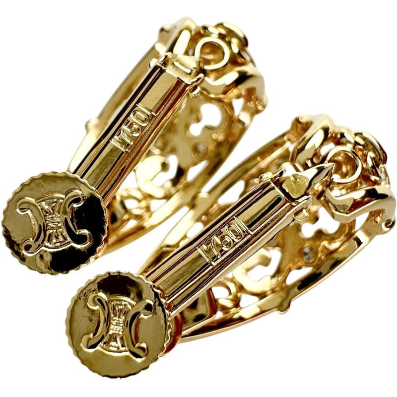 【CELINE/セリーヌ】 透かしデザイン ダイヤモンド 計0.12×2ct イヤリング K18ゴールド 18金 9.5g レディース
【中古】【真子質店】【GD】




【ITTI】