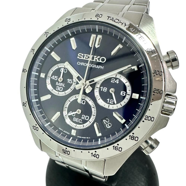 【SEIKO/セイコー】 8T63-00D0  クロノグラフ 腕時計 ステンレススチール クオーツ ネイビー文字盤 メンズ
【中古】【真子質店】【NN】




【Mix】