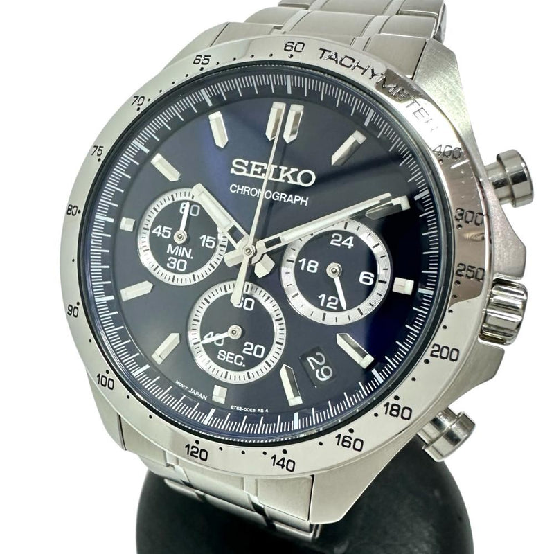 【SEIKO/セイコー】 8T63-00D0  クロノグラフ 腕時計 ステンレススチール クオーツ ネイビー文字盤 メンズ
【中古】【真子質店】【NN】




【Mix】