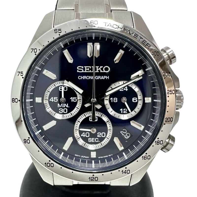 【SEIKO/セイコー】 8T63-00D0  クロノグラフ 腕時計 ステンレススチール クオーツ ネイビー文字盤 メンズ
【中古】【真子質店】【NN】




【Mix】