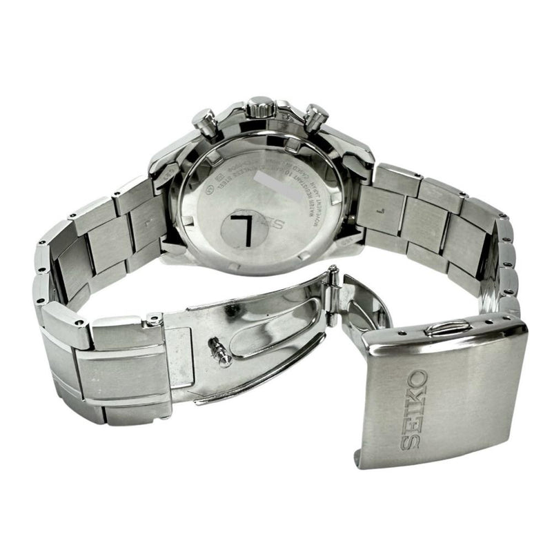 【SEIKO/セイコー】 8T63-00D0  クロノグラフ 腕時計 ステンレススチール クオーツ ネイビー文字盤 メンズ
【中古】【真子質店】【NN】




【Mix】