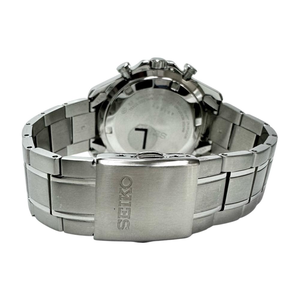 SEIKO/セイコー】 8T63-00D0 クロノグラフ 腕時計 ステンレススチール