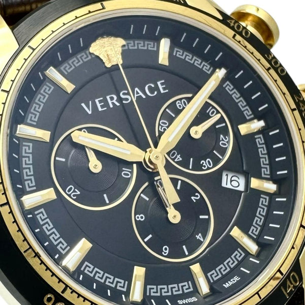 【VERSACE/ヴェルサーチ】 クロノグラフ VEDB 箱/保あり 腕時計 GP/レザー クオーツ ブラック文字盤/ブラウン革 メンズ
【中古】【真子質店】【GD】




【Maxx】