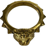 GUCCI Tiger Head Stud Ring, Size 13, Women's, GP 5.4g
 [Used] [Makoto Pawn Shop] [GD]




 [IMox] 