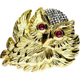フクロウモチーフ ブローチ兼用 ルビー 0.10ct ペンダントトップ K18ゴールド 18金/Pt900プラチナ 7.7g レディース
【中古】【真子質店】【NN】




【MiTx】