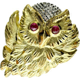 フクロウモチーフ ブローチ兼用 ルビー 0.10ct ペンダントトップ K18ゴールド 18金/Pt900プラチナ 7.7g レディース
【中古】【真子質店】【NN】




【MiTx】
