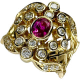 11.5号 ルビー 0.51ct ダイヤモンド 0.46ct リング・指輪 K18ゴールド 18金/金性分析済み 8.8g レディース
【中古】【真子質店】【NN】




【IISS】
