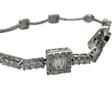 ダイヤモンド 計1.83ct ブレスレット K18WGホワイトゴールド 18金 10.6g 17.5cm レディース
【中古】【真子質店】【NN】




【ISDK】