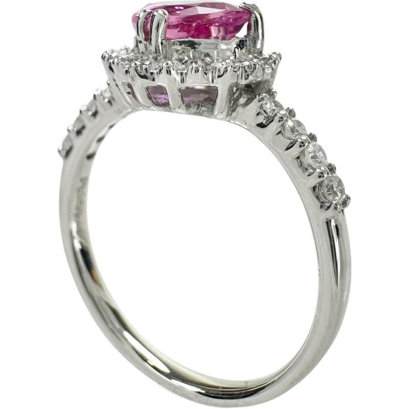 12.5号 ハートモチーフ モザンビーク産 非加熱 ピンクサファイア 1.00ct ダイヤモンド 0.294ct リング・指輪 Pt950プラチナ 4.3g レディース
【中古】【真子質店】【NN】




【KDMi】