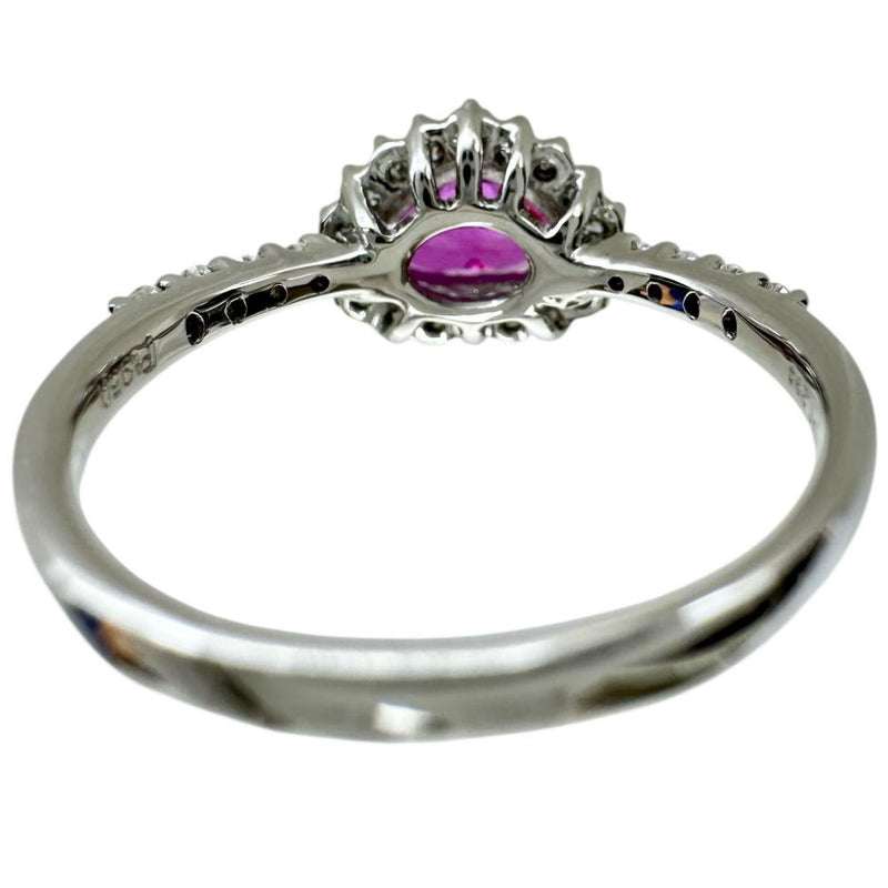 12.5号 ハートモチーフ モザンビーク産 非加熱 ピンクサファイア 1.00ct ダイヤモンド 0.294ct リング・指輪 Pt950プラチナ 4.3g レディース
【中古】【真子質店】【NN】




【KDMi】
