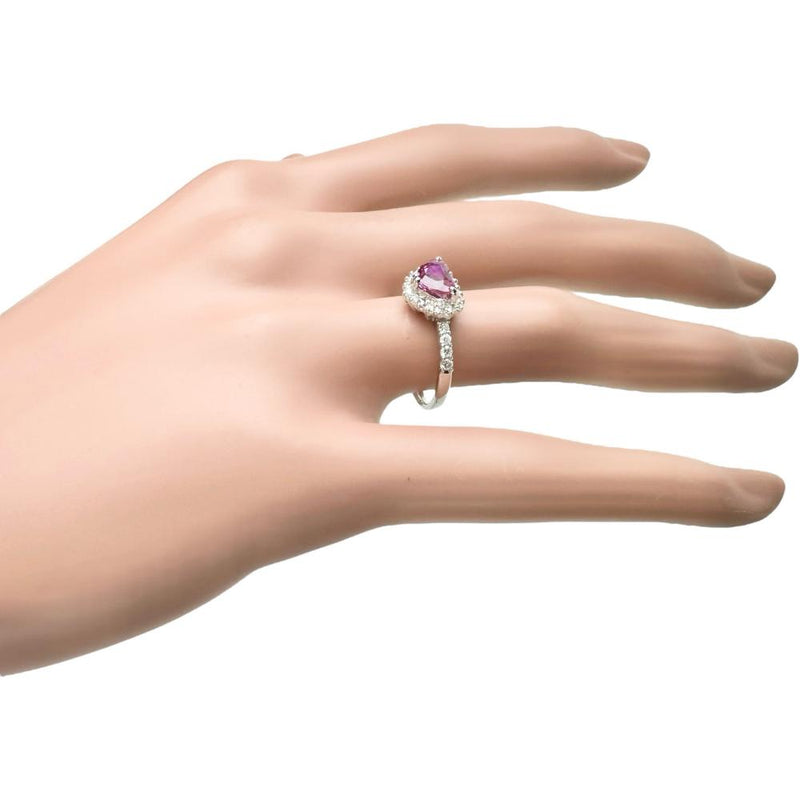 12.5号 ハートモチーフ モザンビーク産 非加熱 ピンクサファイア 1.00ct ダイヤモンド 0.294ct リング・指輪 Pt950プラチナ 4.3g レディース
【中古】【真子質店】【NN】




【KDMi】