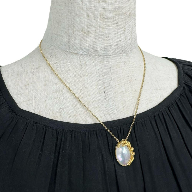 【Carrera y Carrera/カレライカレラ】 天使モチーフ マベパール/マベ真珠 ネックレス K18ゴールド 18金 11.5g 45cm 139691 レディース
【中古】【真子質店】【BL】




【TxMaMo】